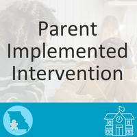 Parent Implemented Intervention